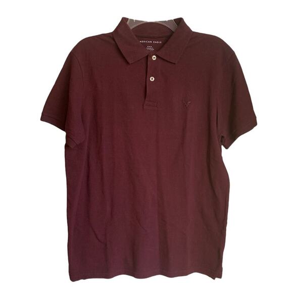 American Eagle Outfitters Other - AMERICAN EAGLE Men’s Maroon Standard Fit Polo Shirt / Size: Medium